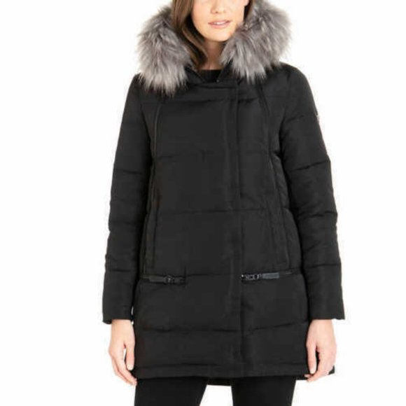 10 Crosby Derek Lam Jackets & Blazers - Derek Lam 10 Crosby Down Faux Fur Hooded Parka S